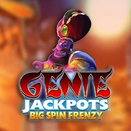 Enjoy Genie Jackpots: Big Spin Frenzy by Blueprint Gaming – logo hosted on mostbetcasinoo.com