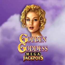 Jackpots logo of Golden Goddess Megajackpots from IGT at Mostbet Casino