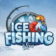Ice Fishing Live logo by Evolution at Mostbet Casino