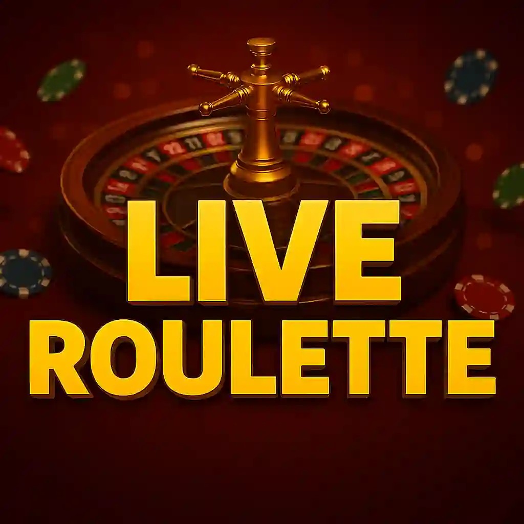 Live Roulette game by Evolution – logo hosted on Mostbet Casino