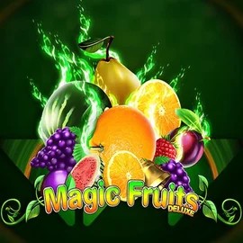 Magic Fruits Deluxe by Wazdan, showcased at mostbetcasinoo.com – game logo