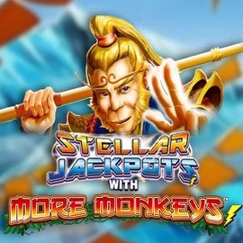 Try Stellar Jackpots with More Monkeys slot by Lightning Box Game on mostbetcasinoo.com – logo image