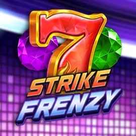 Strike Frenzy logo by Pragmatic Play at Mostbet Casino