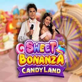 Sweet Bonanza Candy Land Live slot visual from Pragmatic Play available on mostbetcasinoo.com